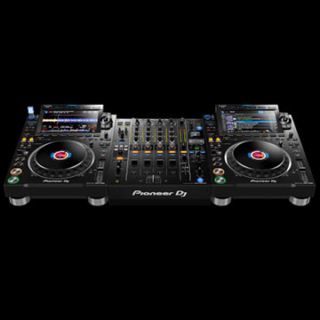 lej cdj 3000 dj setup lydudlejning