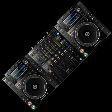  CDJ-2000 NXS2 DJ-Pult